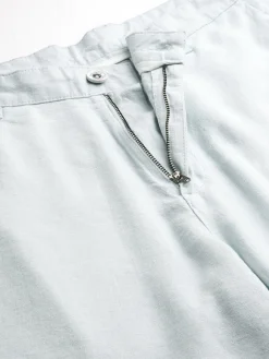 Cottonworld Clearance Mens Shorts^Men's Linen Viscose Regular Fit Shorts