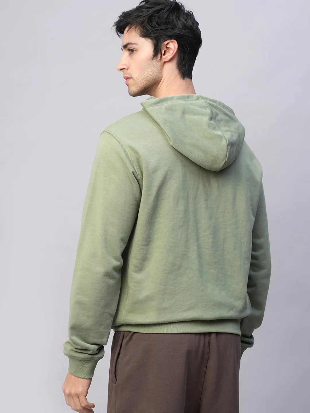 Cottonworld Men | Regular Fit^Men's Organic Cotton Regular Fit Hoodie Sweatshirt