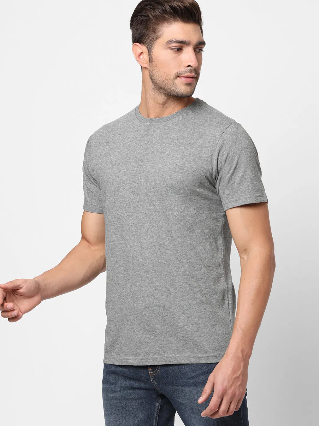 Cottonworld Regular Fit | Basic^Men's Cotton Regular Fit Tshirts