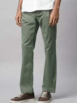 Cottonworld Regular Fit^Men's Cotton Lycra Regular Fit Pant