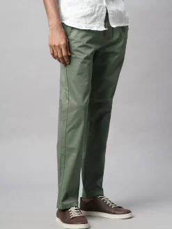 Cottonworld Regular Fit^Men's Cotton Lycra Regular Fit Pant