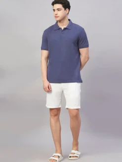 Cottonworld Regular Fit | Polo^Men's 100% Cotton Regular Fit Tshirt