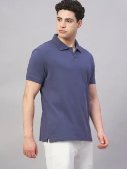 Cottonworld Regular Fit | Polo^Men's 100% Cotton Regular Fit Tshirt