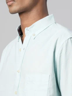 Women Cottonworld Solid | Solid^Men's 100% Cotton Regular Fit Shirt