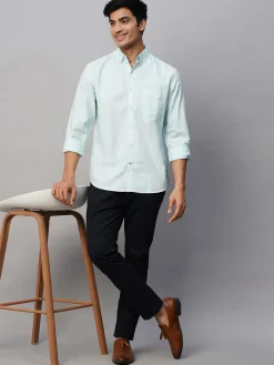 Women Cottonworld Solid | Solid^Men's Cotton Regular Fit Shirt