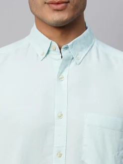 Women Cottonworld Solid | Solid^Men's Cotton Regular Fit Shirt