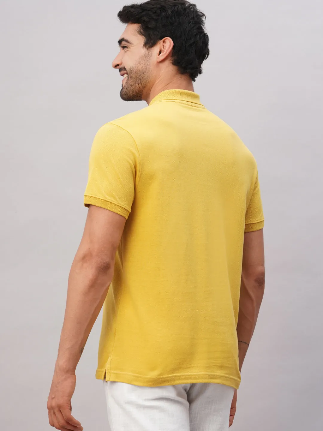Cottonworld Regular Fit | Polo^Men's Cotton Regular Fit Tshirt