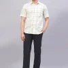 Women Cottonworld Checkered | Checkered^Men's 100% Cotton Regular Fit Shirt