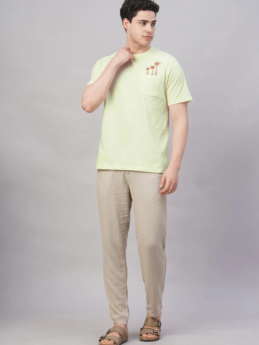 Cottonworld Regular Fit | Basic^Men's 100% Cotton Regular Fit Tshirt