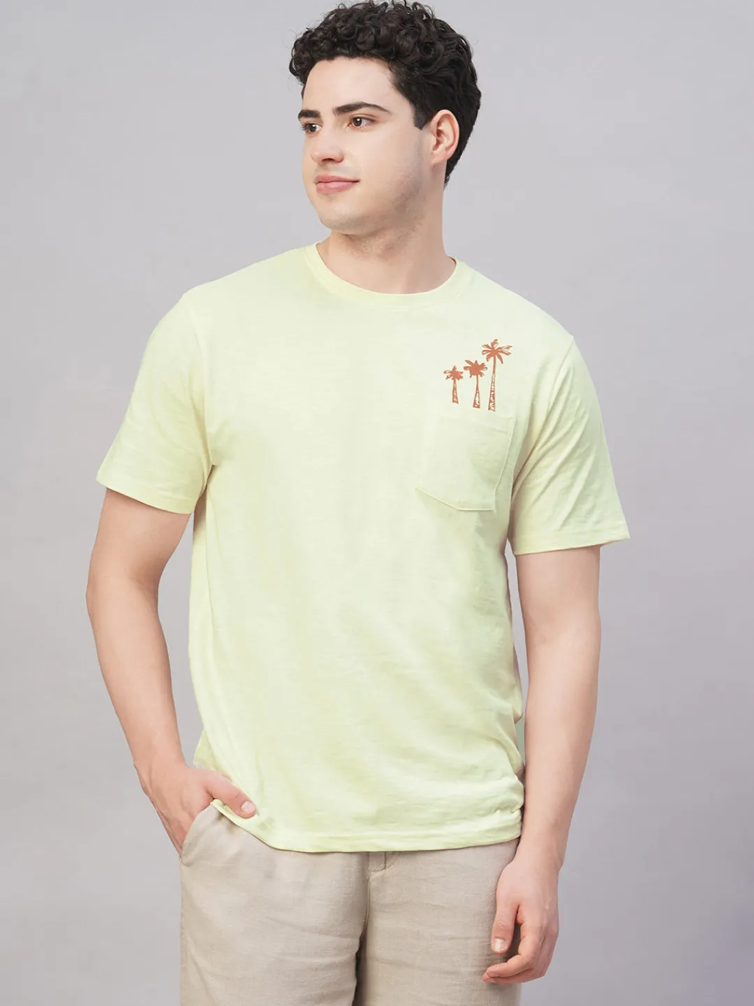 Cottonworld Regular Fit | Basic^Men's 100% Cotton Regular Fit Tshirt