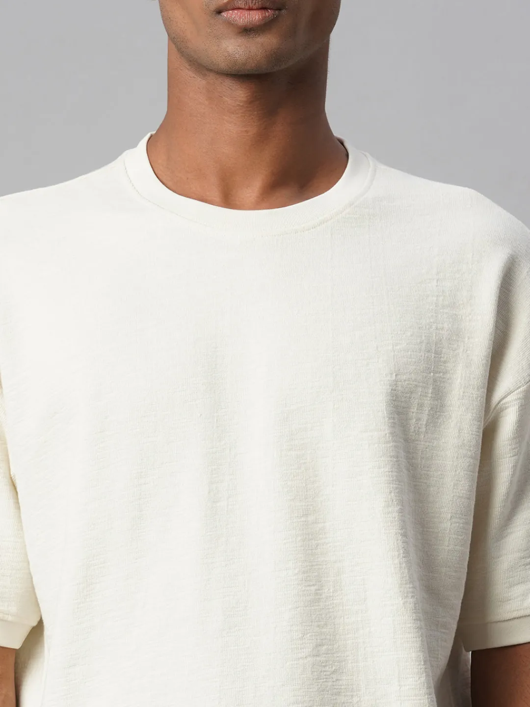 Cottonworld Basic | Round Neck^Men's 100% Cotton Regular Fit Tshirt