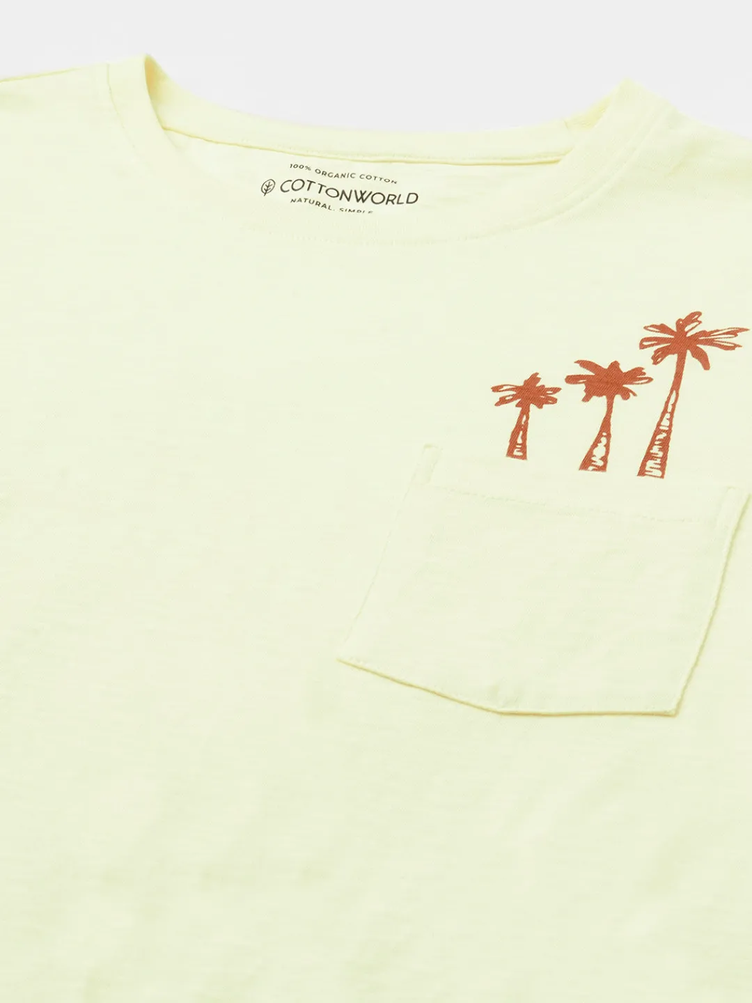 Cottonworld Regular Fit | Basic^Men's 100% Cotton Regular Fit Tshirt