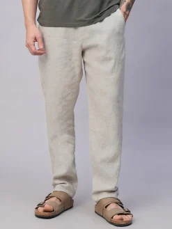 Cottonworld 100% Linen Pants | 100% Linen Pants^Men's 100% Linen Regular Fit Pant