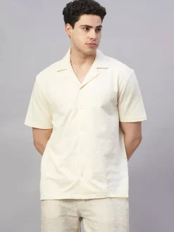 Cottonworld Regular Fit^Men's Cotton Elastane Regular Fit Tshirt