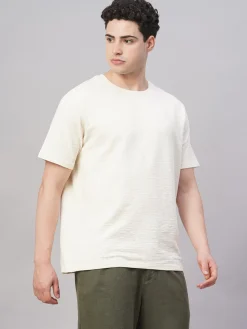 Cottonworld Regular Fit | Basic^Men's Cotton Elastane Regular Fit Tshirt