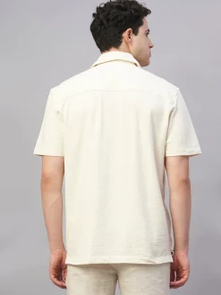 Cottonworld Regular Fit^Men's Cotton Elastane Regular Fit Tshirt