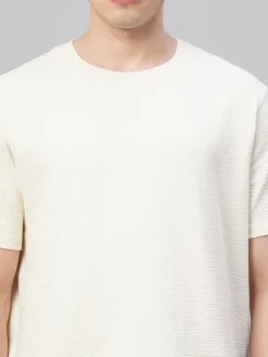 Cottonworld Regular Fit | Basic^Men's Cotton Elastane Regular Fit Tshirt