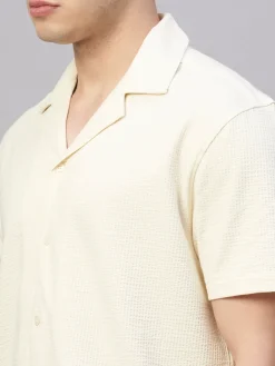 Cottonworld Regular Fit^Men's Cotton Elastane Regular Fit Tshirt
