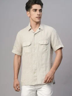Women Cottonworld Solid | Solid^Men's Cotton Regular Fit Shirt