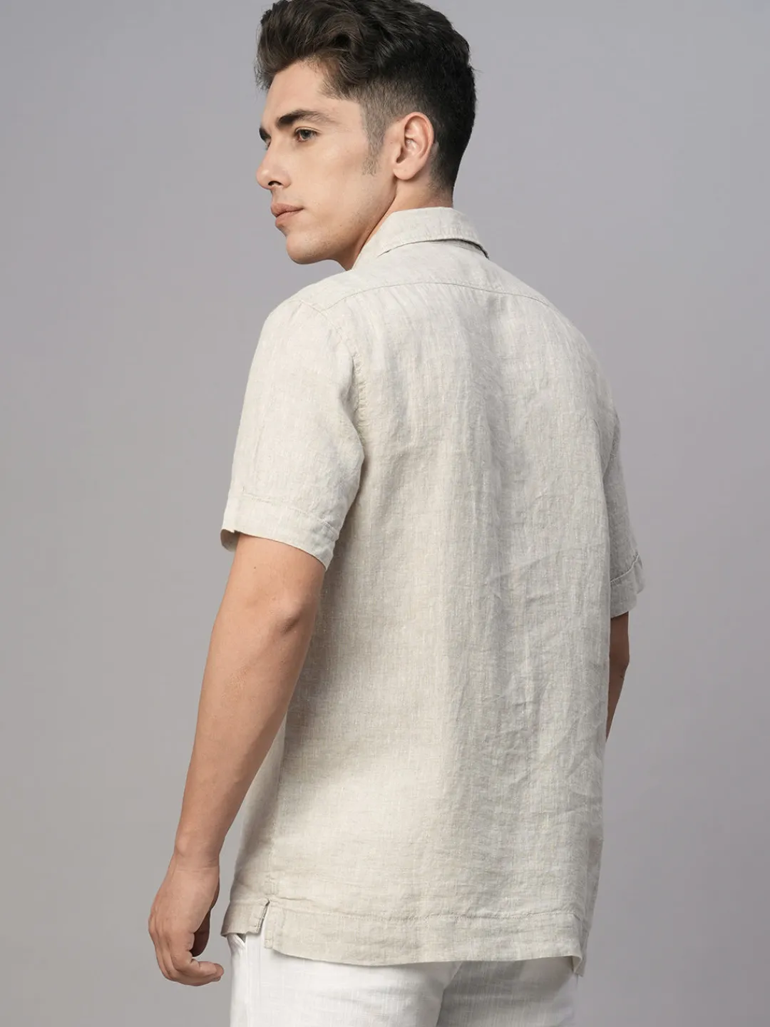Women Cottonworld Solid | Solid^Men's Cotton Regular Fit Shirt