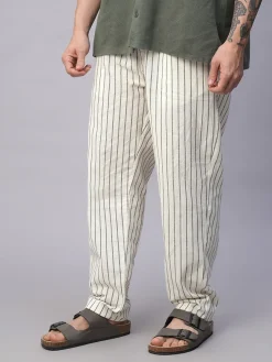 Cottonworld Regular Fit | Casual^Men's 100% Cotton Regular Fit Drawstring Summer Pants