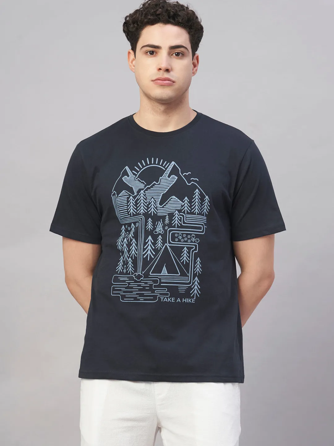 Cottonworld Regular Fit | Basic^Men's 100% Cotton Regular Fit Tshirt