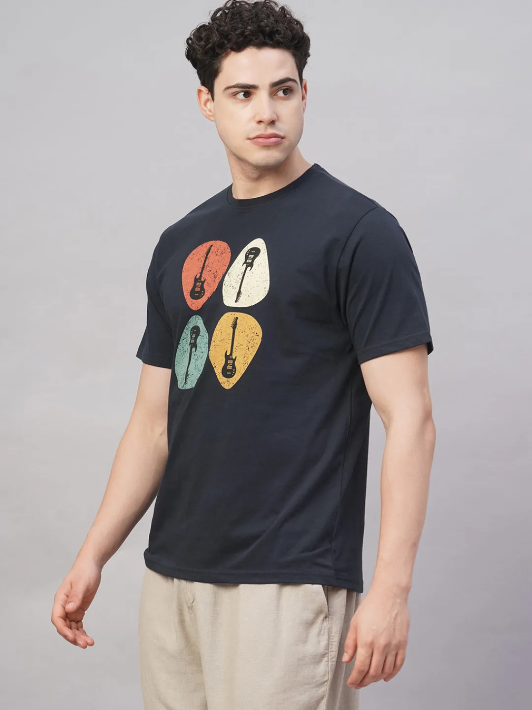 Cottonworld Regular Fit | Basic^Men's 100% Cotton Regular Fit Tshirt