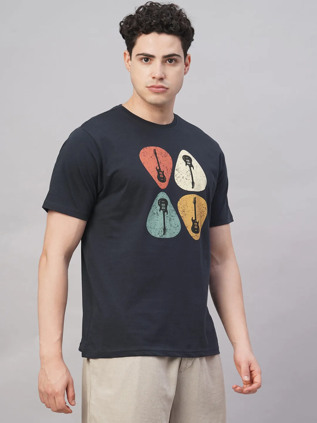 Cottonworld Regular Fit | Basic^Men's 100% Cotton Regular Fit Tshirt