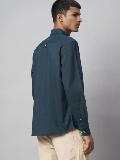 Women Cottonworld Solid | Solid^Men's 100% Cotton Regular Fit Shirt