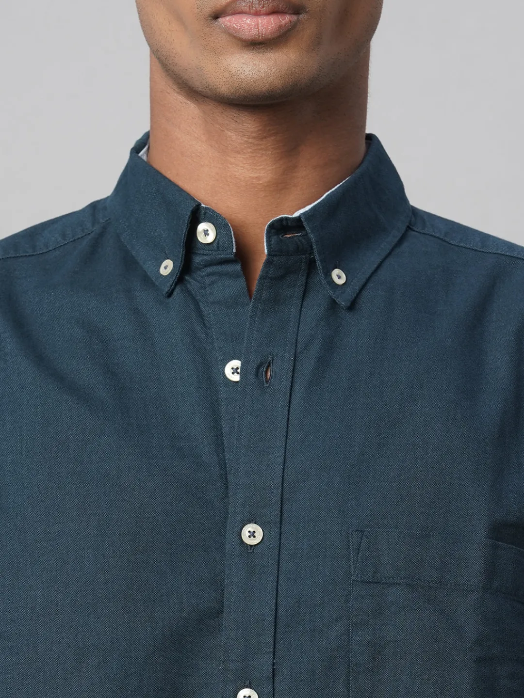 Women Cottonworld Solid | Solid^Men's 100% Cotton Regular Fit Shirt
