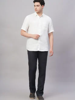 Cottonworld 100% Linen Pants | 100% Linen Pants^Men's 100% Linen Regular Fit Pant