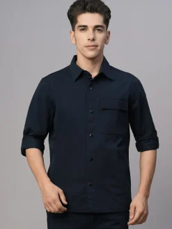 Cottonworld Jackets^Men's Cotton Elastane Regular Fit Jacket