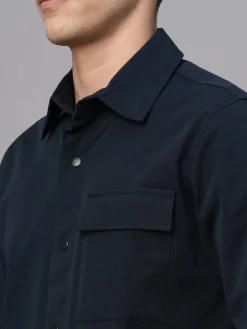 Cottonworld Jackets^Men's Cotton Elastane Regular Fit Jacket
