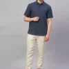 Women Cottonworld Checkered | Checkered^Men's Cotton Flax Regular Fit Shirt