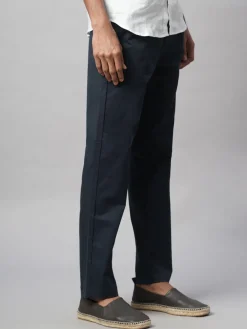 Cottonworld Regular Fit^Men's Cotton Lycra Regular Fit Pant