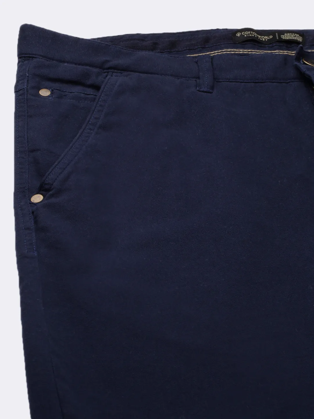 Cottonworld Slim Fit | Casual^Men's Cotton Lycra Slim Fit Pant