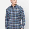 Women Cottonworld Checkered | Checkered^Men's Cotton Regular Fit Checked Shirt