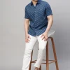 Women Cottonworld Print | Print^Men's Cotton Regular Fit Printed Shirt