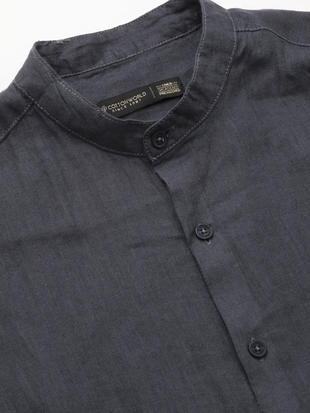 Women Cottonworld Shirts | Shirts^Men's Linen Regular Fit Shirt