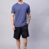 Cottonworld Men^Men's Organic Cotton Regular Fit Shorts