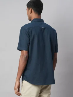 Women Cottonworld Solid | Solid^Men's Oxford 100% Cotton Regular Fit Shirt