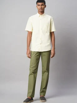 Cottonworld Regular Fit^Men's Cotton Lycra Regular Fit Pant