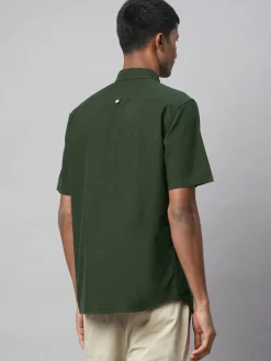 Women Cottonworld Solid | Solid^Men's Oxford 100% Cotton Regular Fit Shirt