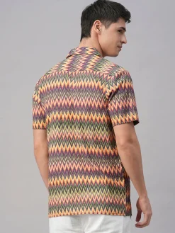 Women Cottonworld Print | Print^Men's 100% Cotton Regular Fit Shirt