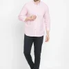 Women Cottonworld Solid | Solid^Men's Oxford Cotton Regular Fit Shirt