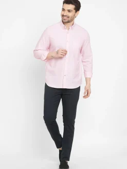 Women Cottonworld Solid | Solid^Men's Oxford Cotton Regular Fit Shirt