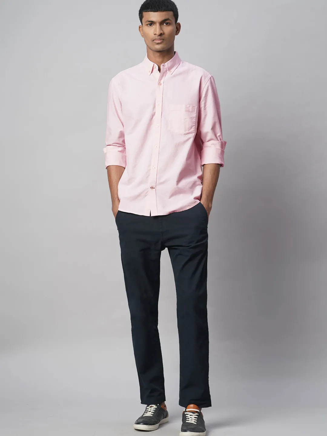 Women Cottonworld Solid | Solid^Men's 100% Cotton Regular Fit Shirt