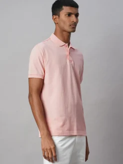 Cottonworld Regular Fit | Polo^Men's 100% Cotton Regular Fit Tshirt