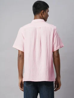 Women Cottonworld Solid | Solid^Men's 100% Cotton Regular Fit Shirt