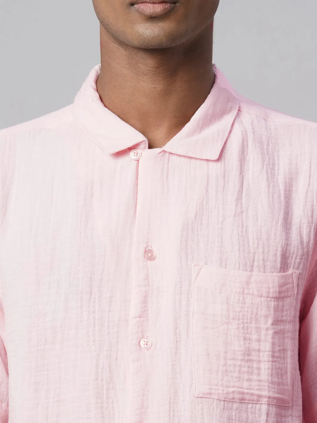 Women Cottonworld Solid | Solid^Men's 100% Cotton Regular Fit Shirt